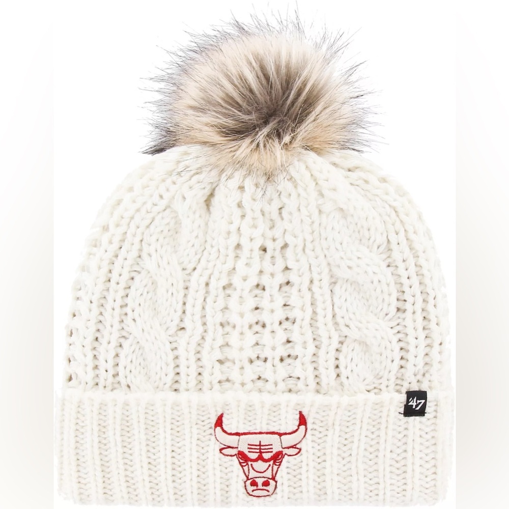 '47 Women's Chicago Bulls Meeko Knit Winter Hat, NWT